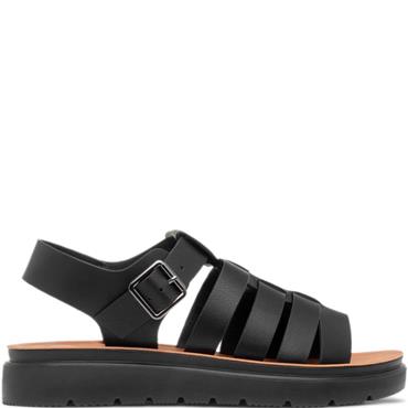 HEAVENLY FEET WOMENS SANDAL - BLACK